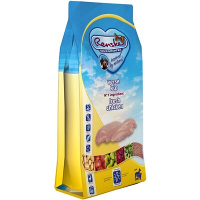 Renske Nourriture pour Chiens Adultes Poulet Frais Sans Céréales - 2kg Renske Nourriture pour Chiens Adultes Poulet Frais Sans Céréales - 2kg