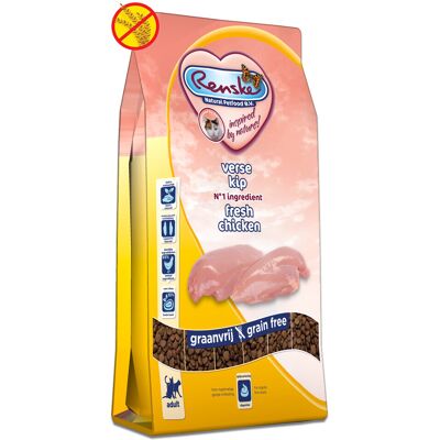 4x Renske Super Premium Adult Kattenvoer Kip 1,5 kg 4x Renske Super Premium Adult Kattenvoer Kip 1,5 kg