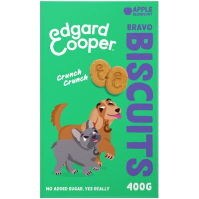 7x Edgard & Cooper Adult Biscuit Appel & Blueberry 400 gr 7x Edgard & Cooper Adult Biscuit Appel & Blueberry 400 gr