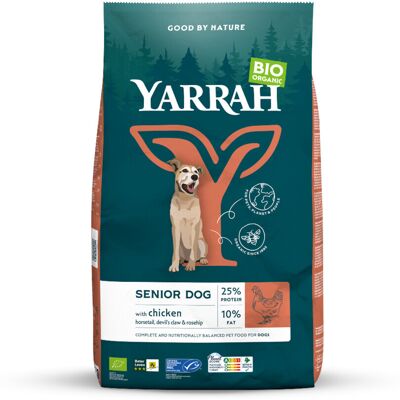 4x Yarrah Bio Hondenvoer Senior Kip 2 kg 4x Yarrah Bio Hondenvoer Senior Kip 2 kg