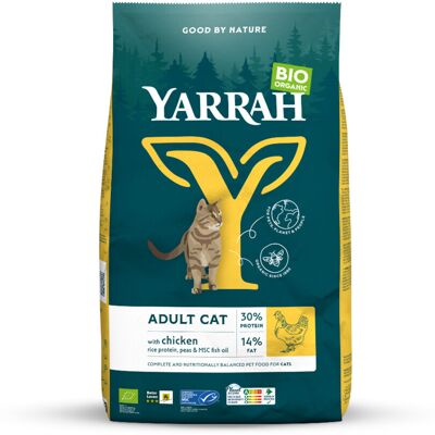 4x Yarrah Bio Kattenvoer Adult Kip 2,4 kg 4x Yarrah Bio Kattenvoer Adult Kip 2,4 kg