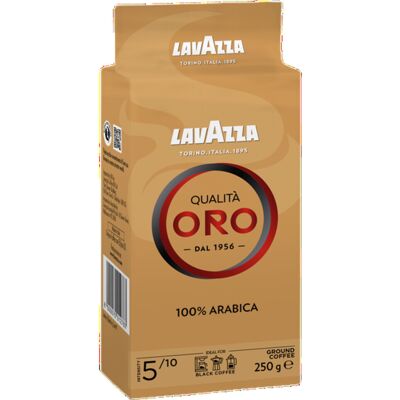 20x Lavazza Qualita Oro Gemalen 250 gr 20x Lavazza Qualita Oro Gemalen 250 gr