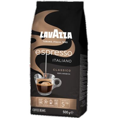 3x Lavazza Espresso Italiano Classico Koffiebonen 500 gr 3x Lavazza Espresso Italiano Classico Koffiebonen 500 gr