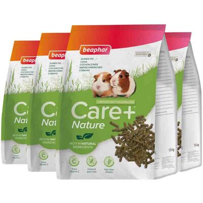 4x Beaphar Care+ Nature Cavia 1,5 kg 4x Beaphar Care+ Nature Cavia 1,5 kg