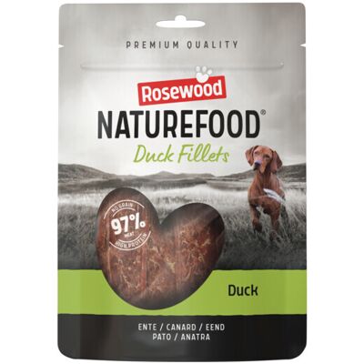Rosewood Naturefood Hondensnack Duck Filet 1 kg Rosewood Naturefood Hondensnack Duck Filet 1 kg