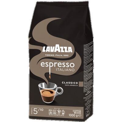 Lavazza Espresso Italiano Classico 1kg - Grains de café Lavazza Espresso Italiano Classico 1kg - Grains de café