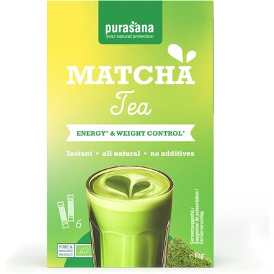 Purasana Matcha tea BIO 6 x 2 gr Purasana Matcha tea BIO 6 x 2 gr