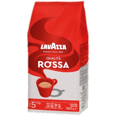 2x Lavazza Qualità Rossa Bonen 1 kg 2x Lavazza Qualità Rossa Bonen 1 kg