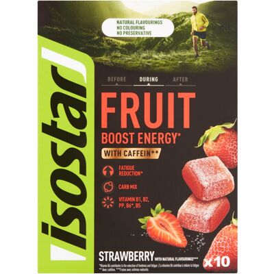 10x Isostar Fruit Boost Strawberry 100 gr 10x Isostar Fruit Boost Strawberry 100 gr