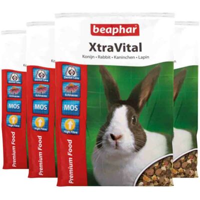 Alimentation pour lapins Beaphar X-tra Vital - Nourriture pour animaux Alimentation pour lapins Beaphar X-tra Vital - Nourriture pour animaux