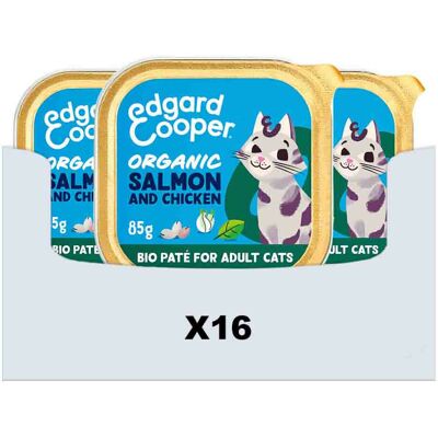 Edgard and Cooper - Salmon-Chicken - Bio - Cat Food Edgard and Cooper - Salmon-Chicken - Bio - Cat Food