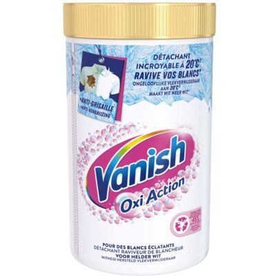 1+1 gratis: Vanish Oxi Action Wasbooster Poeder Whitening 1410 gr 1+1 gratis: Vanish Oxi Action Wasbooster Poeder Whitening 1410 gr