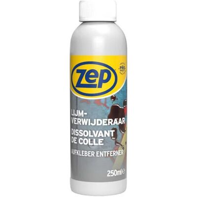 2e halve prijs: Zep Lijm- en Stickerverwijderaar 250 ml 2e halve prijs: Zep Lijm- en Stickerverwijderaar 250 ml