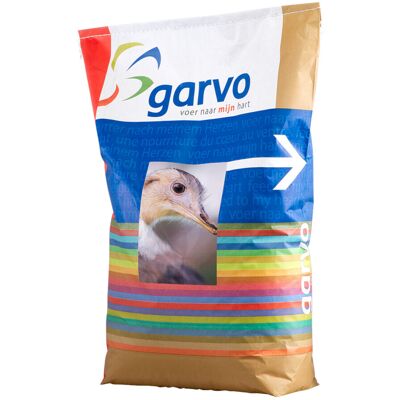 Garvo Loopvogelbrok Nandoe/Emoe/Struisvogel 20 kg Garvo Loopvogelbrok Nandoe/Emoe/Struisvogel 20 kg