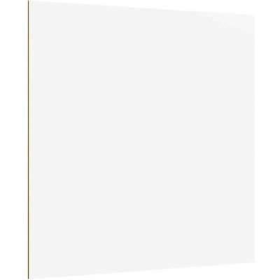 vidaXL Panneaux décoratifs 12 pc Blanc 30 x 30 x 0,27 cm vidaXL Panneaux décoratifs 12 pc Blanc 30 x 30 x 0,27 cm