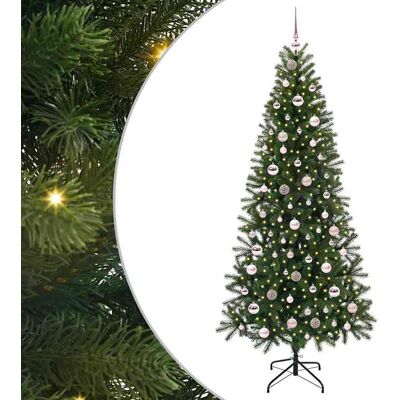 vidaXL Sapin de Noël artificiel Vert 210 cm PE et PVC vidaXL Sapin de Noël artificiel Vert 210 cm PE et PVC