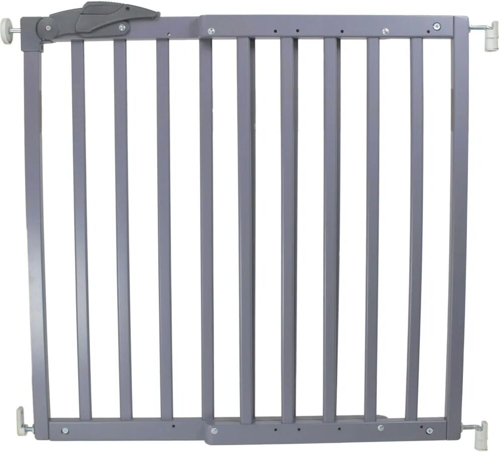 A3 Baby & Kids Barrière de sécurité Oslo 71-102 cm Bois Gris 64635