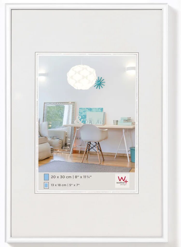 Walther Design Cadre photo New Lifestyle 60x80 cm Blanc