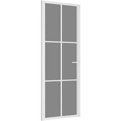 vidaXL - 350588 - Blanc - Verre trempé - Porte intérieure vidaXL - 350588 - Blanc - Verre trempé - Porte intérieure