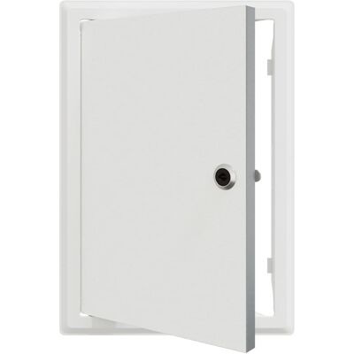 vidaXL Panneau d'Accès Blanc 33 x 23 x 3 cm Acier vidaXL Panneau d'Accès Blanc 33 x 23 x 3 cm Acier