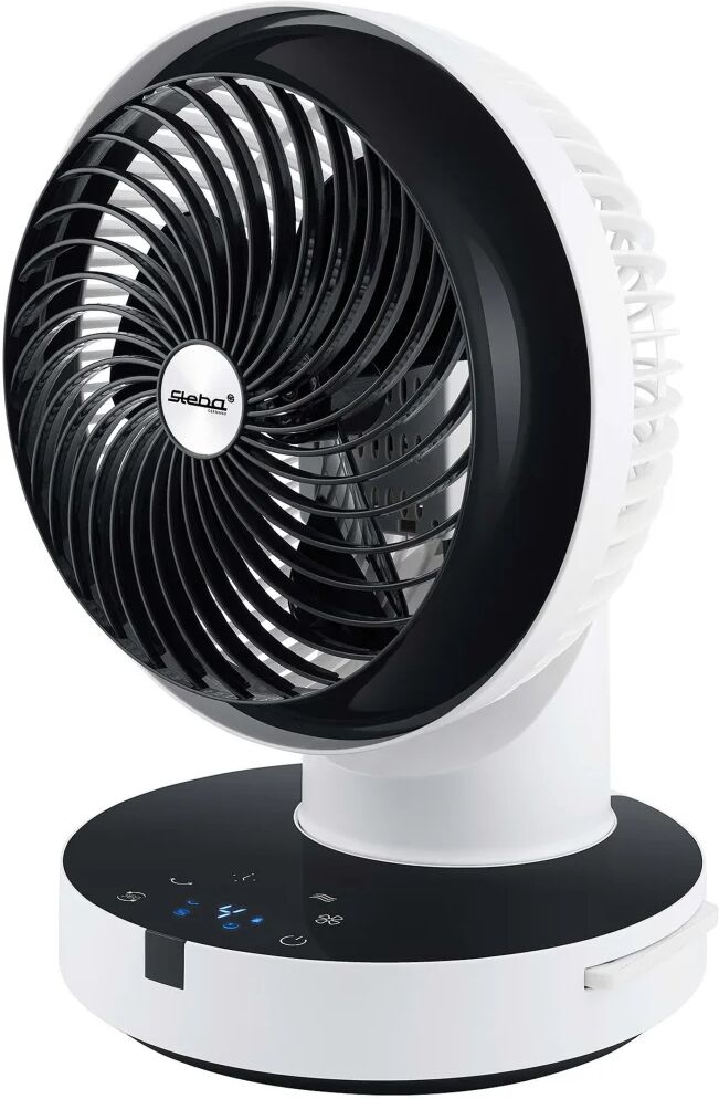 Steba Ventilateur de table à télécommande 39W Blanc et noir