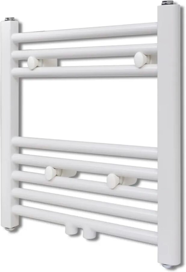 vidaXL Radiateur Sèche-Serviettes Vertical pour Salle de Bain 480 x 480 mm