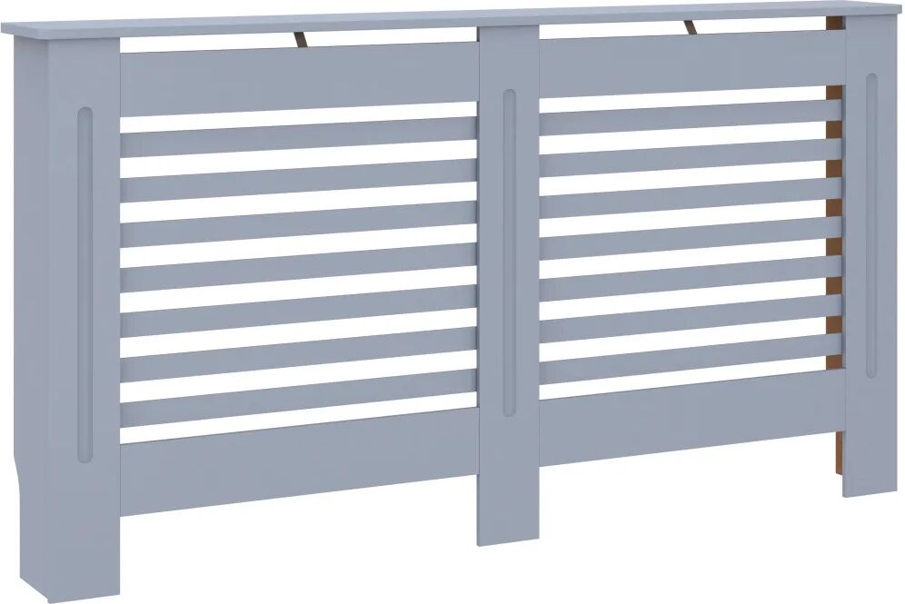 vidaXL Cache-radiateur Anthracite 152x19x81 cm MDF