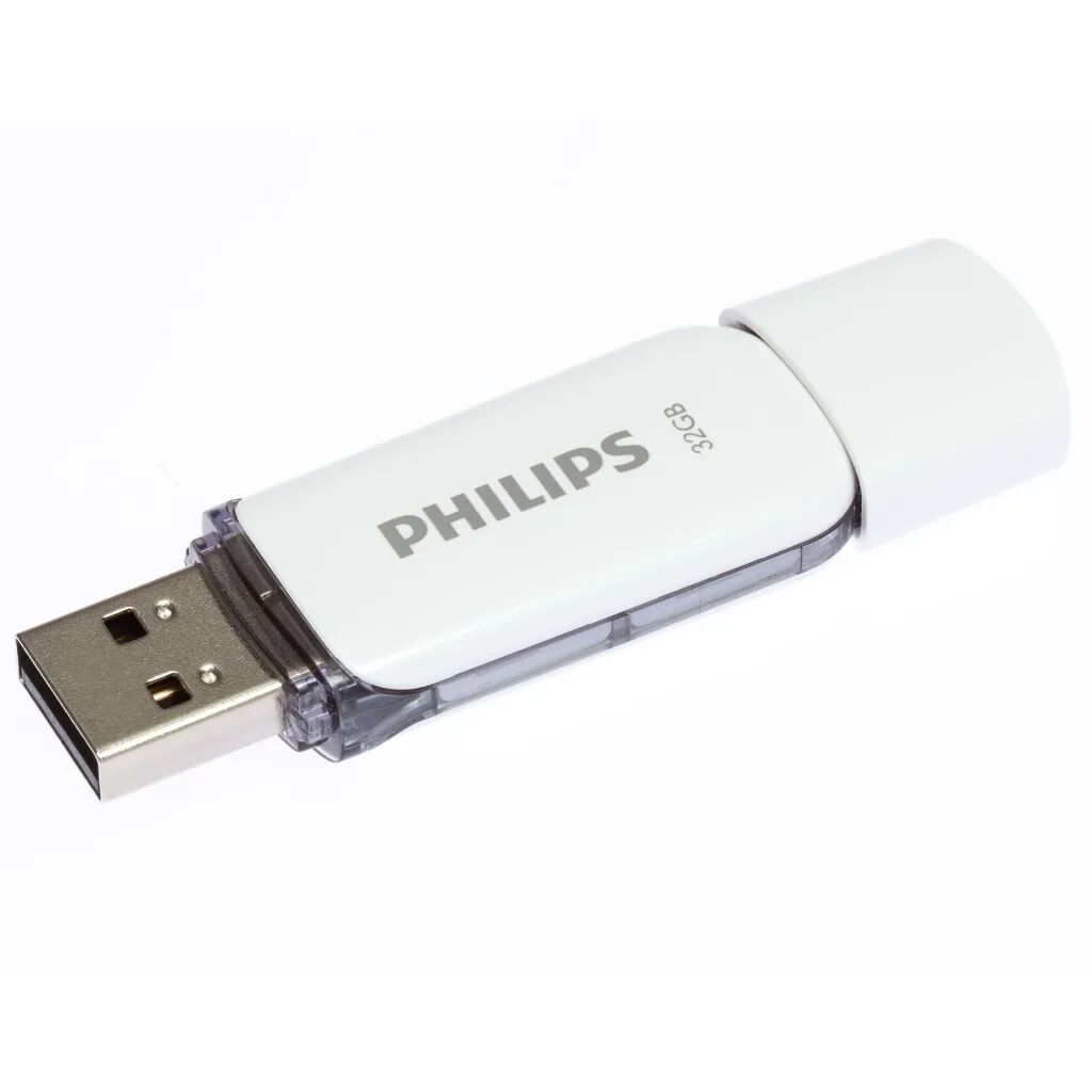 Philips Clés USB 2.0 Snow 32 Go 2 pcs Blanc et gris