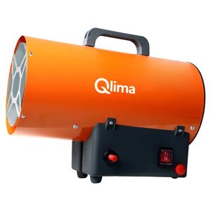 Qlima Chauffage à air forcé au gaz GFA 1015 19x38x30,5 cm Orange