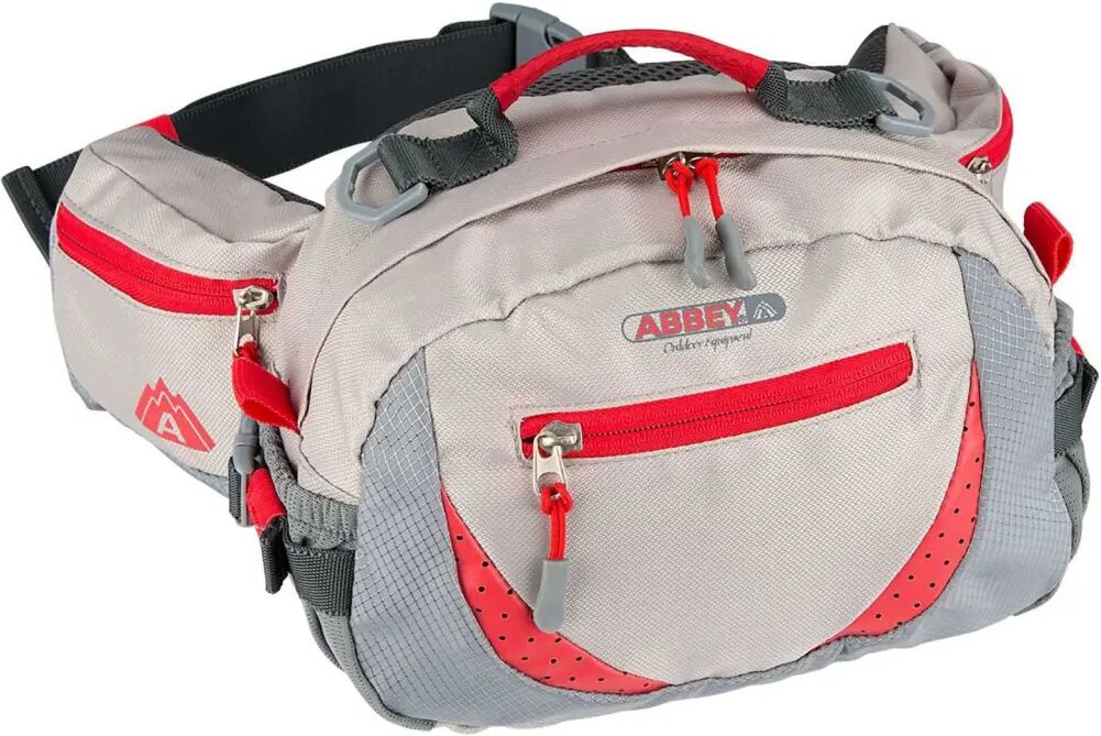 Abbey Sac de taille d'extérieur Beige et rouge 21QE-BGR-Uni