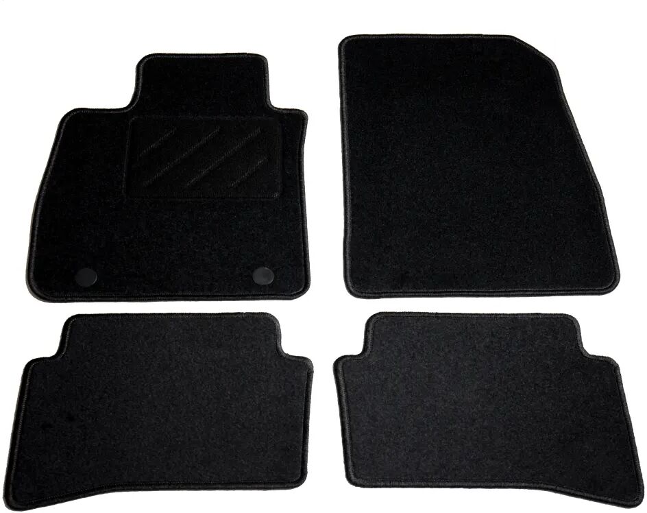 vidaXL Ensemble de tapis de voiture 4 pcs pour Renault Clio IV