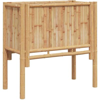 vidaXL Boîte à Plantes en Bambou Naturel - Jardinière vidaXL Boîte à Plantes en Bambou Naturel - Jardinière