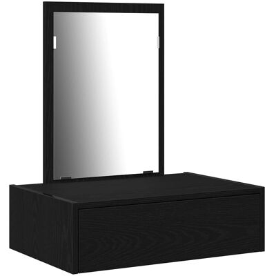 vidaXL Coiffeuse en Chêne Noir vidaXL Coiffeuse en Chêne Noir