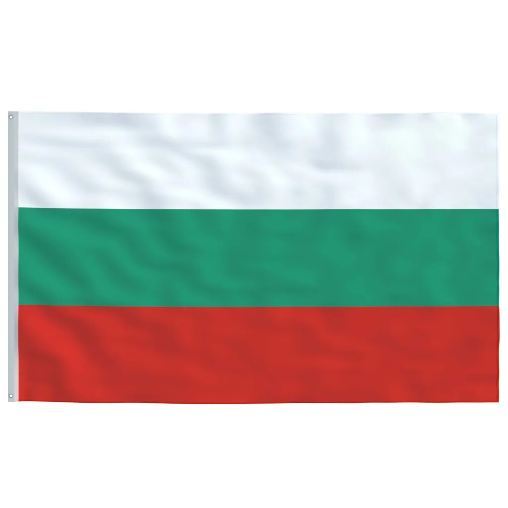 vidaXL Drapeau Bulgarie 90x150 cm