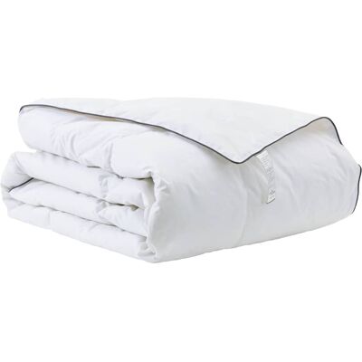 vidaXL Duvet d'hiver Blanc 135 x 220 cm Feather vidaXL Duvet d'hiver Blanc 135 x 220 cm Feather