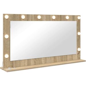 Miroir Murale Chêne Sonoma Vidaxl - Décor Moderne Miroir Murale Chêne Sonoma Vidaxl - Décor Moderne