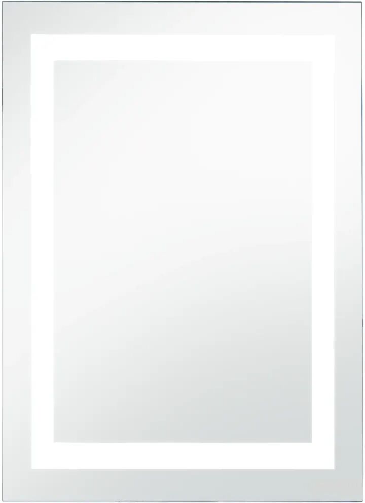 vidaXL Miroir à LED pour salle de bains et capteur tactile 60x100 cm