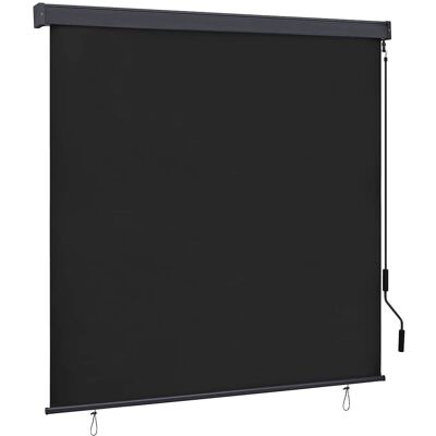 vidaXL Store enrouleur Anthracite 180 x 250 cm Tissu et Aluminium vidaXL Store enrouleur Anthracite 180 x 250 cm Tissu et Aluminium