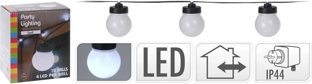 ProGarden Ensemble d'éclairage à LED avec 10 ampoules