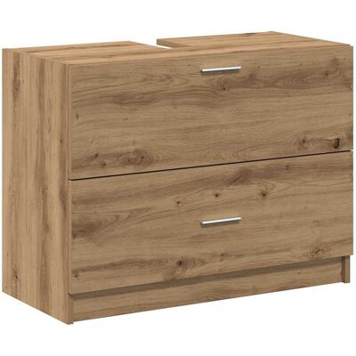 vidaXL Armoire de Salle de Bain Forme Rectangulaire Aspect Bois 78x37x59cm - Armoire Salle de Bain vidaXL Armoire de Salle de Bain Forme Rectangulaire Aspect Bois 78x37x59cm - Armoire Salle de Bain