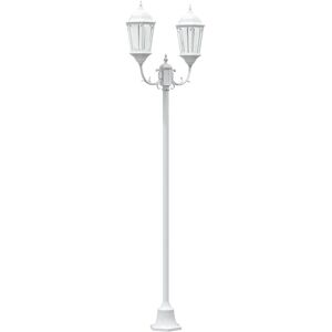 Vidaxl Éclairage Extérieur Blanc en Métal - Éclairage Extérieur Vidaxl Éclairage Extérieur Blanc en Métal - Éclairage Extérieur