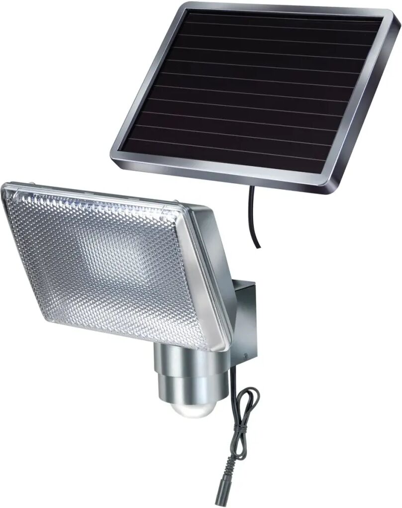 Brennenstuhl Lampe solaire à LED avec capteur de mouvement Aluminium