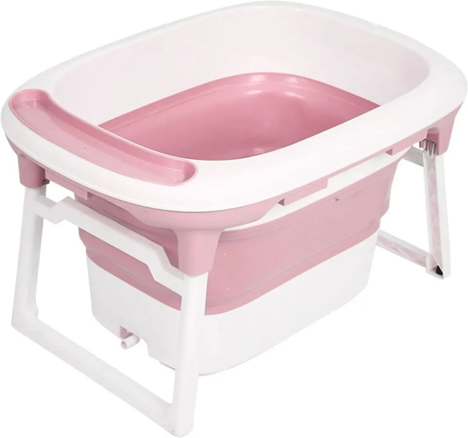 Baninni Baignoire pliable 3 en 1 pour bébé Bagno Rose