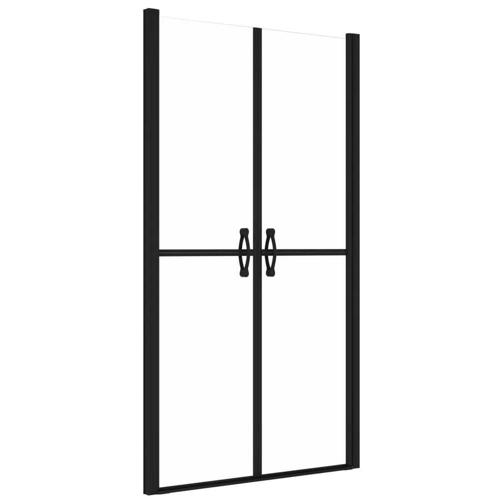 vidaXL Porte de douche ESG transparent (78-81)x190 cm