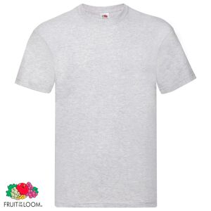Fruit of the Loom T-shirts originaux 5 pcs Gris XL Coton