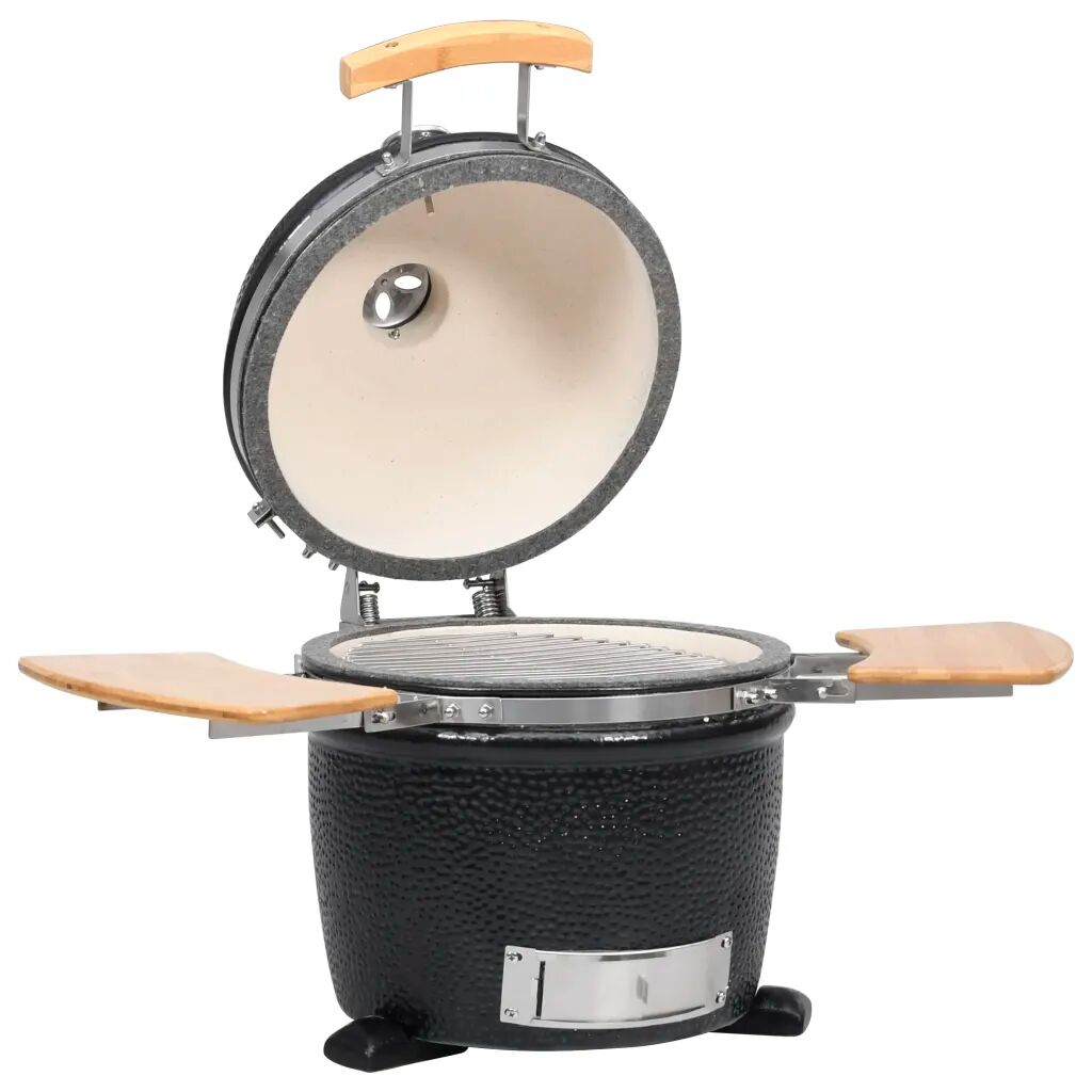 vidaXL Kamado Barbecue au charbon de bois en céramique 44 cm