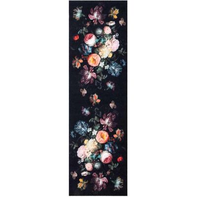 vidaXL Tapis de Cuisine Noir 300 x 60 cm Velours vidaXL Tapis de Cuisine Noir 300 x 60 cm Velours
