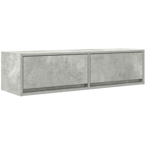 vidaXL Murmonté Meuble TV Gris Béton - Meuble TV vidaXL Murmonté Meuble TV Gris Béton - Meuble TV