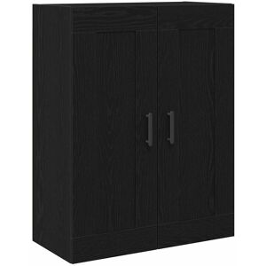 vidaXL Placard Mural Bois Noir - Design Moderne vidaXL Placard Mural Bois Noir - Design Moderne