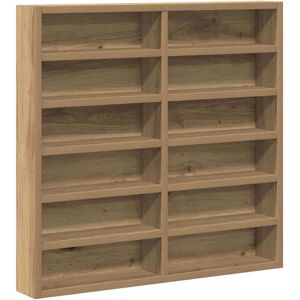 Vidaxl Cabinet en Chêne Murale Rustique - Vitrine Cabinet Artisan Roble 60x8.5x58 cm Vidaxl Cabinet en Chêne Murale Rustique - Vitrine Cabinet Artisan Roble 60x8.5x58 cm
